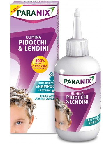 Shampoo Paranix Trattamento Nuova Formula 200 Ml + Pettine