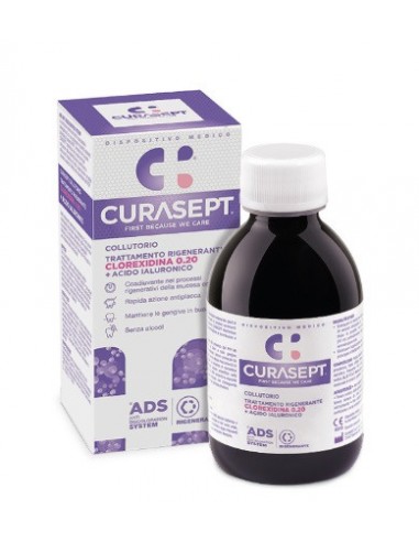 Curasept Ads Collutorio 0,20 Con Ads Trattamento Rigenerante200 Ml