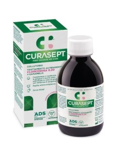 Curasept Collutorio Astringente 0,20 Ads 200 Ml + Dentifricio 6 Ml Cm