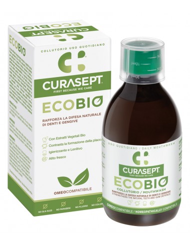 Curasept Collutorio Ecobio 300 Ml