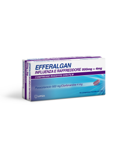 Efferalgan Influenza E Raffreddore*16 Cpr Riv 500 Mg + 4 Mg