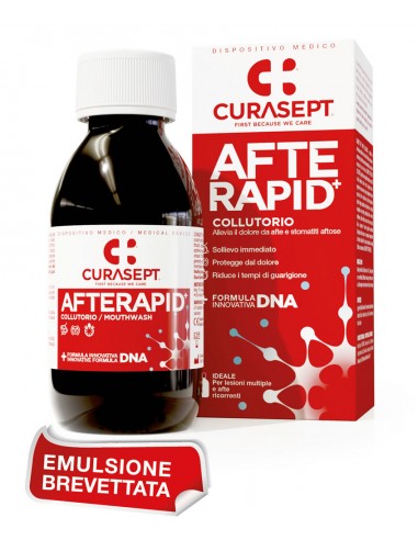 Curasept Collutorio Afte Rapid Dna 125 Ml