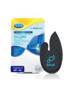 Scholl Plantare Tallone misura M - 2 Pezzi