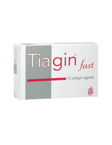 Tiagin Fast 10 Soft Gel Capsule Vaginali 10 Pezzi