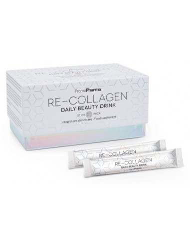 Re-collagen Daily Beauty Drink 20 Stick Pack X 12 Ml