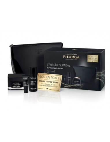 Filorga Luxury Coffret Global 2020 1 Global Repair 50 Ml + 1global Repair Essence 50 Ml + 1 Global Repair Eyes & Lips 4ml