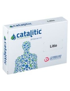 Catalitic Oligoelementi Litio Li 20 Ampolle