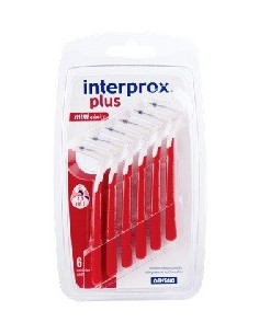 Interprox Plus Miniconico Rosso 6 Pezzi