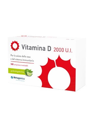Vitamina D 2000 Ui 168 Compresse Masticabili
