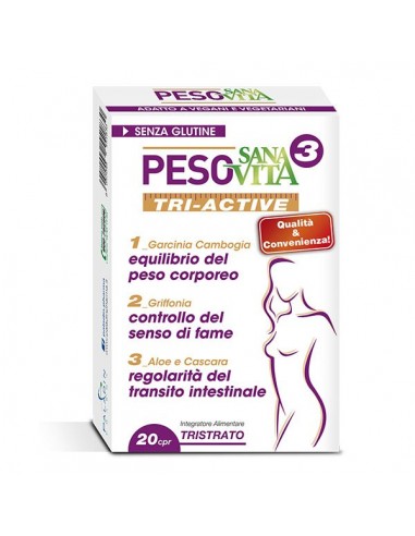 Sanavita Peso Tri-active 20 Compresse