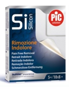 Cerotto Pic Postop Silicone 10x8 5 Pezzi