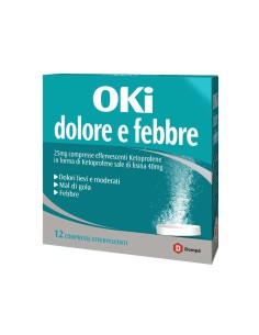 Oki Dolore E Febbre*12 Cpr Eff 25 Mg