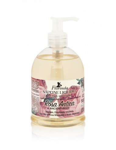 Sapone Liquido Rosa Antica 500 Ml