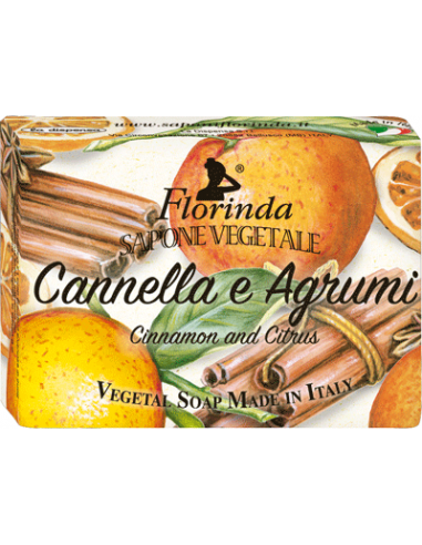 Sapone Vegetale Natale Cannella E Agrumi 50 G