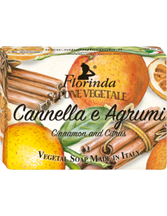 Sapone Vegetale Cannella E Agrumi 50 G