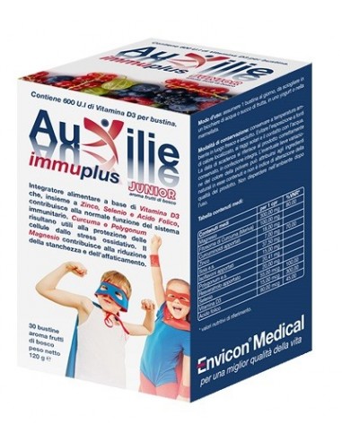 Auxilie Immuplus Junior Solubile 30 Bustine