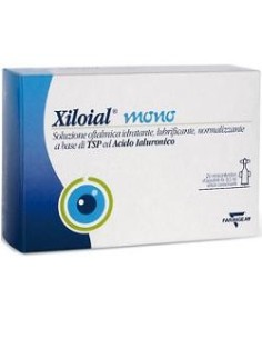 Soluzione Oftalmica Idratante Lubrificante Xiloial 20 Monodose Da 0,5ml