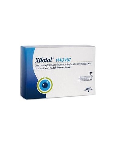 Soluzione Oftalmica Idratante Lubrificante Xiloial 20 Monodose Da 0,5ml