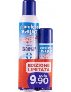 Pumilene Vapo Disinfettante 250 Ml + 75 Ml