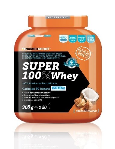 Super100% Whey Coconut/almond 908 G