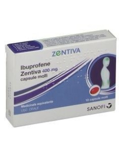 Ibuprofene (zentiva)*10 Cps Molli 400 Mg