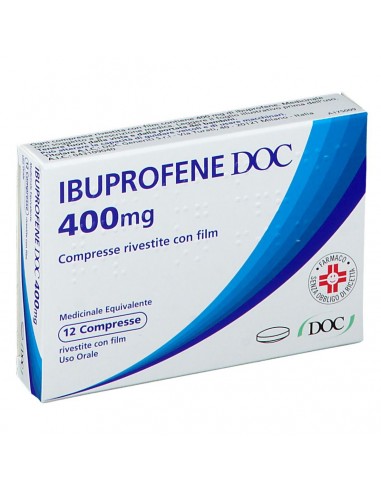 Ibuprofene (doc)*12 Cpr Riv 400 Mg