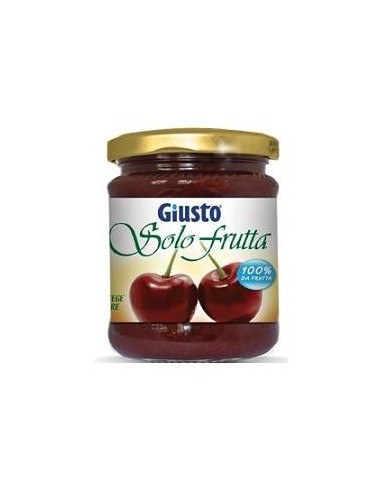 Giusto Solo Frutta Marmellata Ciliegie Nere 284 G