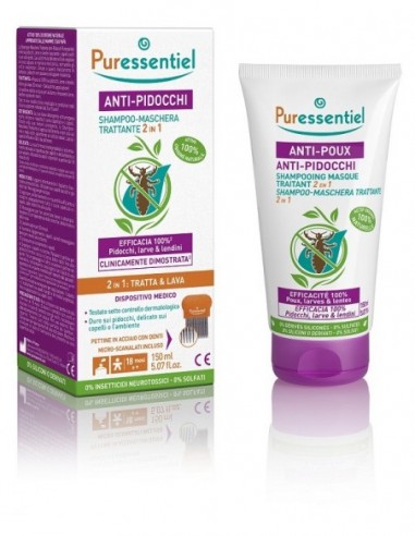 Puressentiel Shampoo Trattante Anti-pidocchi 150 Ml