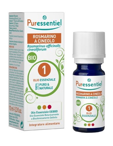 Puressentiel Rosmarino Cineolo Olio Essenziale Bio 10 Ml