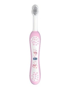 Chicco Spazzolino Primi Denti Da Latte Rosa 6-36 Mesi