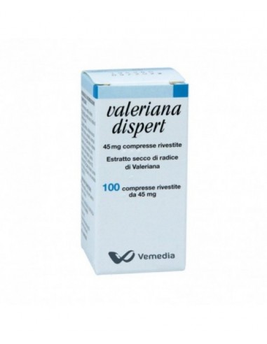 Valeriana Dispert*100 Cpr Riv 45 Mg