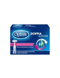 Gocce Oculari Optrex Doppia Azione Lenitive E Lubrificanti Flaconcino Monodose