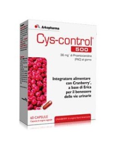 Cys Control 60 Capsule Con Erica