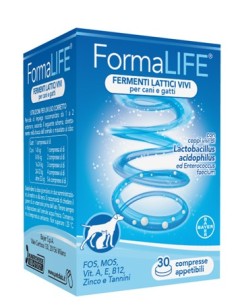 Formalife Fermenti Lattici 30 Compresse Appetibili 33 G