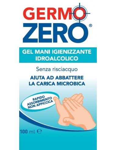 Germozero Gel Igienizzante Mani 100 Ml