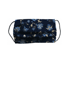 Mask Chirurgica Lavabile Floreale Blu
