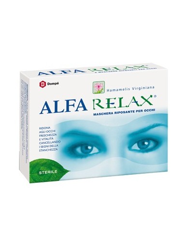 Alfarelax Maschera Riposante Occhi 6 Bustine X 7 Ml