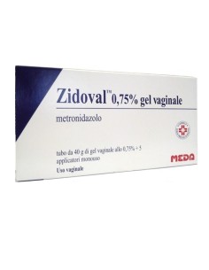 Zidoval*gel Vag 40 G 0,75% + 5 Applic