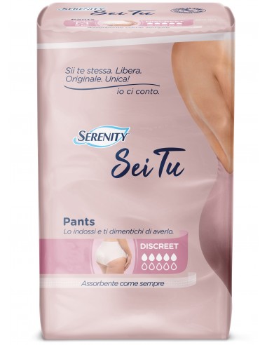 Serenity Pants Pannolone A Mutandina Advance Sei Tu Extra Taglia Large 10 Pezzi