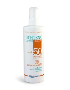 Lichtena Dermosol Latte Spray Spf 50+ Per Bambini 200 Ml