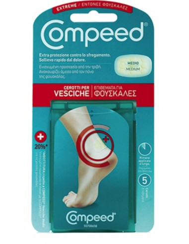 Compeed Cerotto Per Vesciche Tallone Sport 5 Pezzi