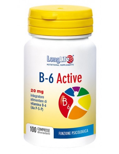 Longlife B6 Active 20mg 100 Compresse