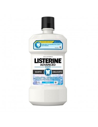 Listerine Advanced White 500 Ml Gusto Delicato