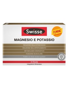 Swisse Magnesio Potassio 24 Bustine