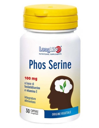 Longlife Phos Serine 30 Capsule