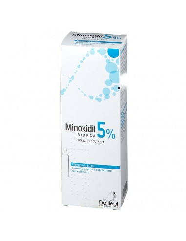 Minoxidil Biorga 5% (laboratoires Bailleul)*soluzione Cutanea 60 Ml