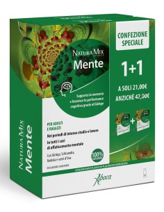 Natura Mix Advanced Mente 10 Flaconcini + 10 Flaconcini 300ml Confezione Speciale