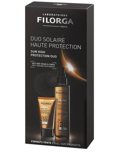 Cofanetto Duo Uv-bronze Uv-bronze Face Spf50 + Uv-bronze Body Spf30