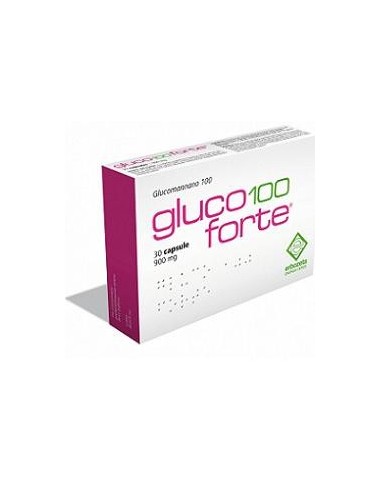 Gluco 100 Forte Glucomannano 100 30 Capsule Da 900 Mg