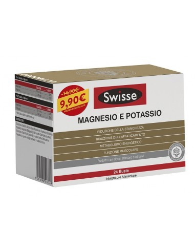 Swisse Magnesio Potassio 24 Bustine Promo 2021